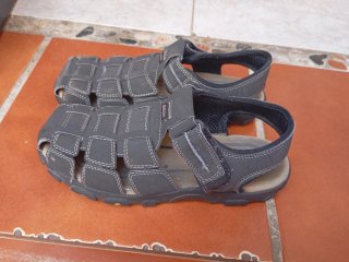 Sandalias Geox Hombre Talla 38 Negras