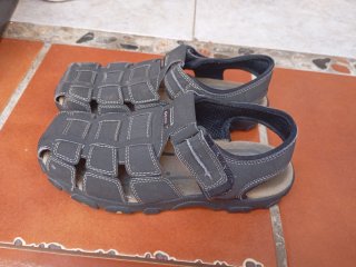 Sandalias Geox Hombre Talla 38 Negras