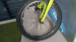 Bicicleta infantil Monty color amarillo fluor