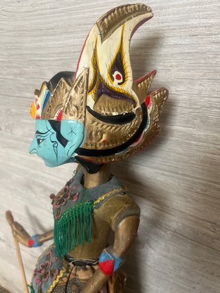 Marioneta Tailandesa de Madera