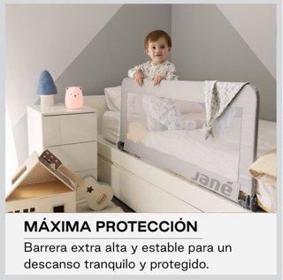 Barrera de Cama Jane Gris