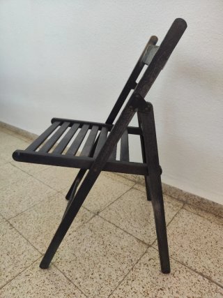 Silla Plegable de Madera de Ikea (Vitange)