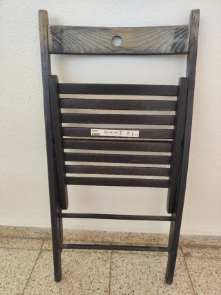 Silla Plegable de Madera de Ikea (Vitange)