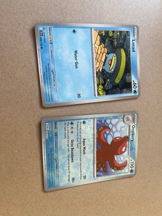 Cartas Pokémon: Wattrel, Togedemaru, Voltorb, Grav