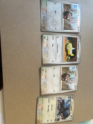 Cartas Pokémon: Wattrel, Togedemaru, Voltorb, Grav