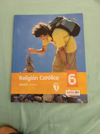 Libro de religión católica 6°primaria edebe
