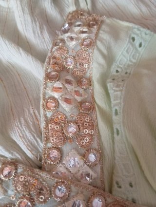 Vestido boho chic bordado