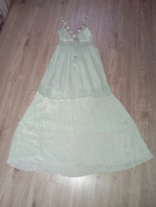Vestido boho chic bordado