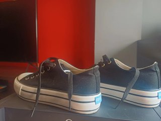Zapatillas MTNG Mujer Negras y Blancas