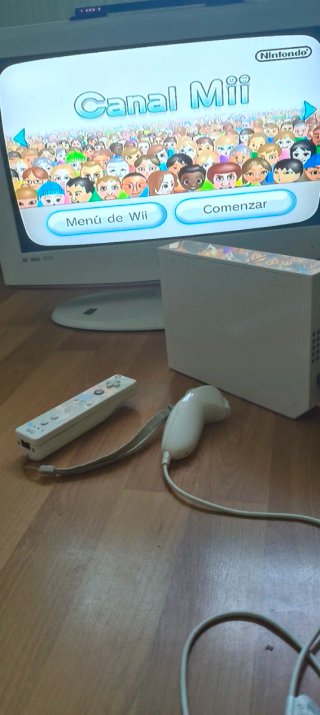 Wii con MA GIA Retrocompatible + Tabla WiiFit