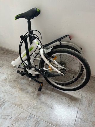 Bicicleta Plegable Blanca 20