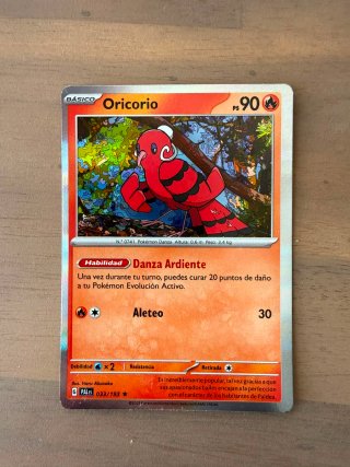 Oricorio Pokémon TCG Carta 033/193