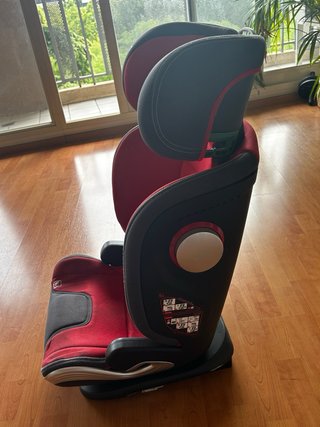Silla coche Be Cool roja y gris