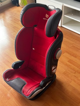 Silla coche Be Cool roja y gris