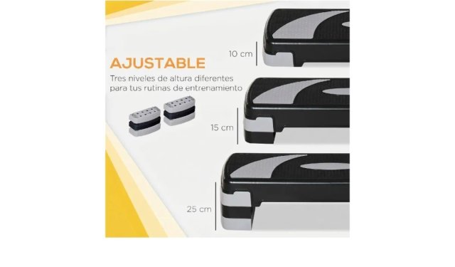 Step Aeróbico Ajustable 80x31cm