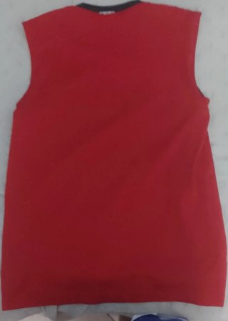 Canotta Chicago Bulls NBA Adidas Basketball Rossa