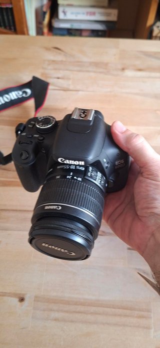 Canon EOS 600D + Objetivo 18-55mm + Bolsa
