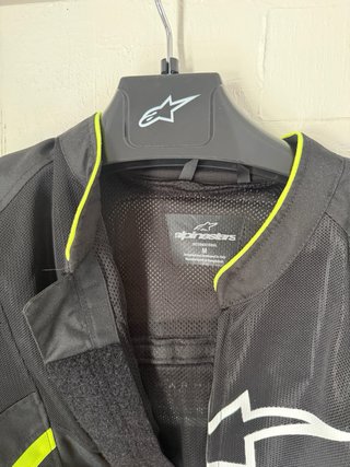 Chaqueta Alpinestars Negra y Fluor