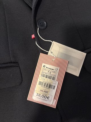 Chaqueta vestir niño Tizzas 7-8 años