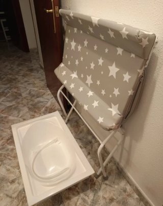 Bañera cambiador bebé Plastim