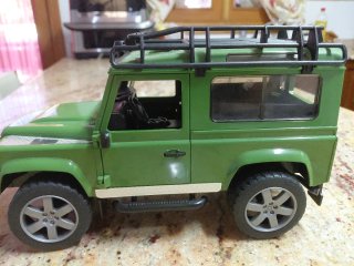 Land Rover Verde Juguete