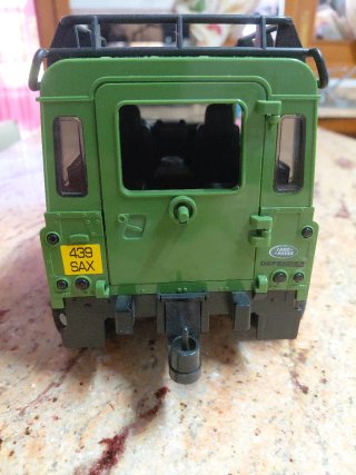 Land Rover Verde Juguete