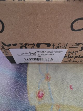 Zapato Feroz Paterna Comic Talla 35