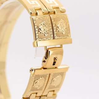 PULSERA DISEÑO GRECA MEDUSA DOBLE