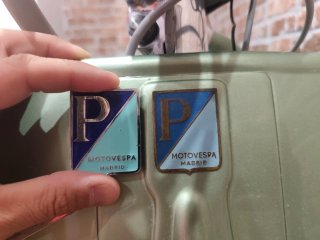 Insignia Moto Vespa Madrid