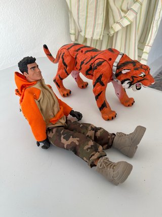 Muñeco y Tigre Juguetes Niños