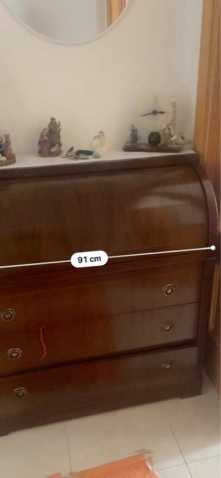 Mueble de almacenaje con cajones de madera