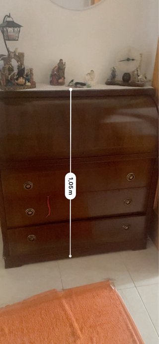 Mueble de almacenaje con cajones de madera
