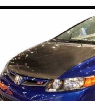 Capó Carbono Honda Civic 06 Coupe