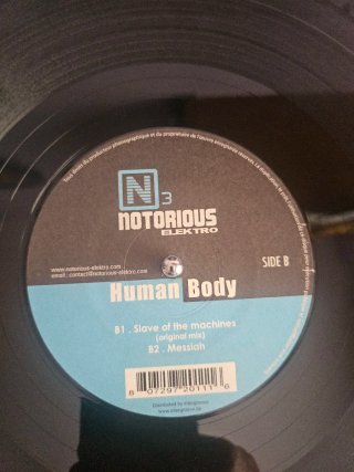 Vinilo Human Body - Slave of the Machines EP
