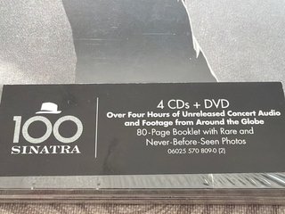 Frank Sinatra World on a String 4 CDs + DVD