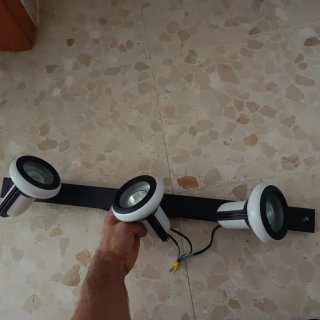 Lámpara Fase 3 focos