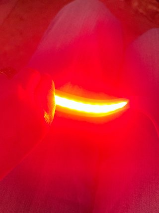 Pulsera LED Running Luz Blanca Roja