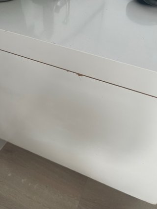 Mesa auxiliar/mueble TV con ruedas