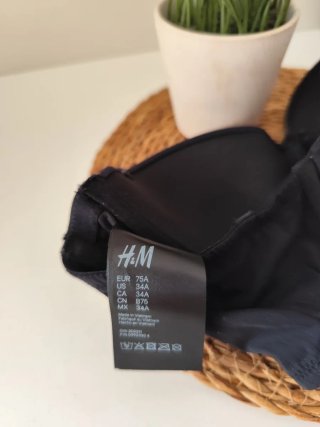 Sujetador bustier/corsé negro