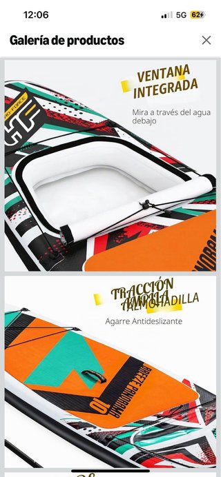 Oportunidad Tabla Remo Hinchable BestWay HydroForc