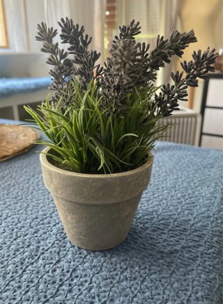 Maceta Lavanda Artificial Pequeña