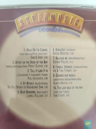 CD SUPERMUSIC MAS  Blues & Soul