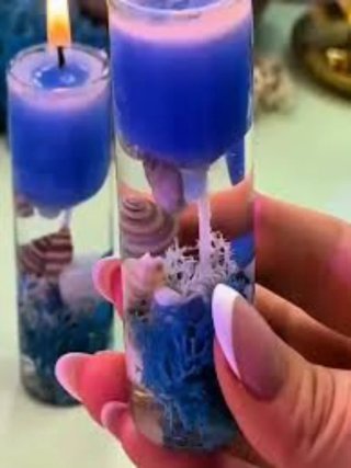Vela Decorativa Marina con Estrella de Mar