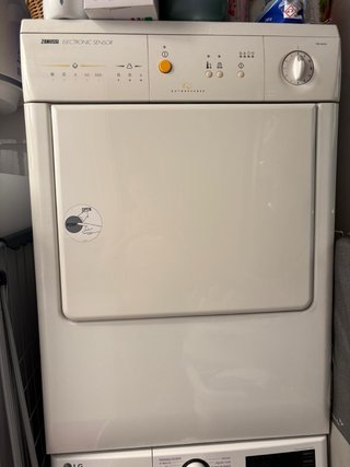Secadora Zanussi Electronic Sensor