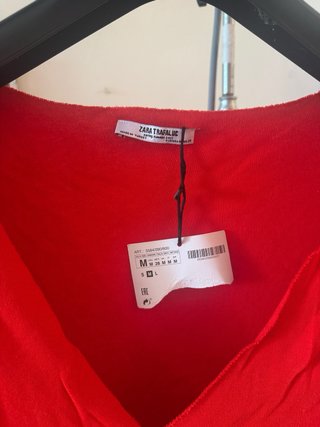 Vestito rosso Zara Trafaluc