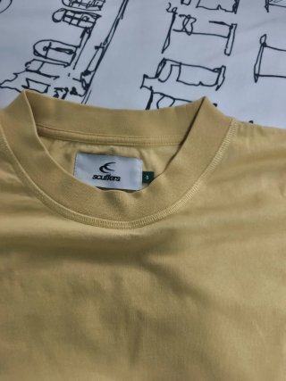 Camiseta Scuffers Amarilla Talla S