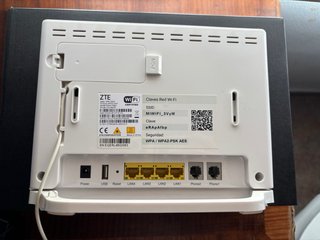 Router ZTE ZXHN F680 + GPON + Alimentador