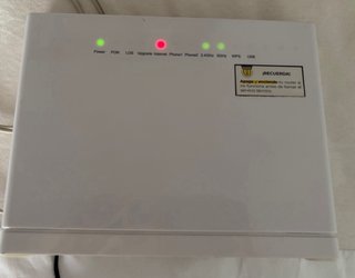 Router ZTE ZXHN F680 + GPON + Alimentador
