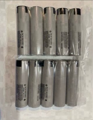 10 Baterías de litio Panasonic NCR18650BD 3200mAh