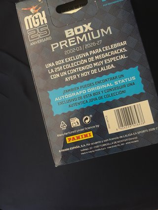 Lata Box Megacracks 25 Aniversario Panini Limited